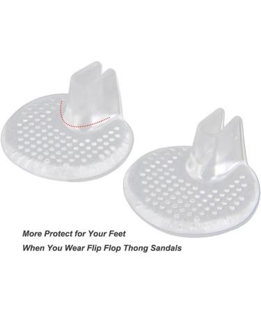 Gel Cushions for Flip Flop Sandals - 3 Pairs Forefoot Padding Inserts for Ball of Foot Insole Relief - Self-Adhesive & No-Slip Design - Buy Online on GoSupps.com