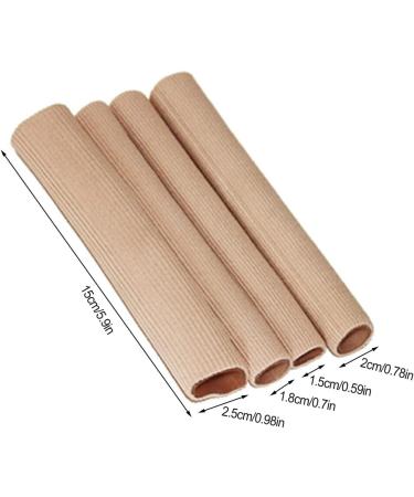 Dajidafu Fingers Corrector Silicone Tube Toe Cover Wear-resistance Long-lasting Toes Separator Convenience Safety Fine Workmanship 15 * 1.8cm 15*1.8cm - Buy Online on GoSupps.com