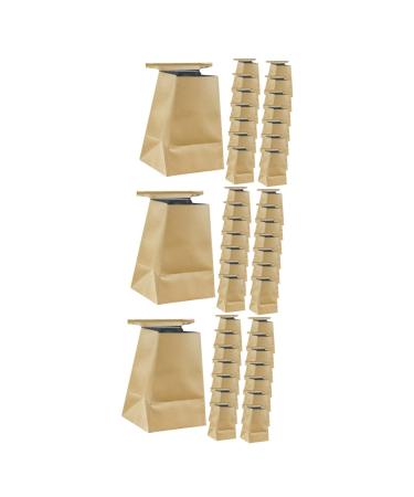 Sickness Vomit 45 Pcs Vomit Bag Travel Kraft Paper Light Brown Travel Motion