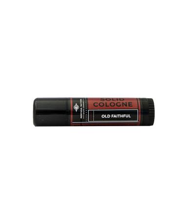 MNSC Old Faithful Naturally Better Solid Cologne - Handcrafted in USA Travel-Friendly Cruelty Free Hypoallergenic All-Natural Plant-Derived Old Faithful 0.5 Ounce (Pack of 1) - Buy Online on GoSupps.com