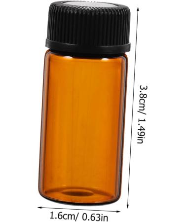 NOLITOY 100pcs Essential Oil Bottle - Glass Empty Oil Bottles for Travel & DIY Blends - Perfect for Aromatherapy & Home Usage - Buy Online on GoSupps.com