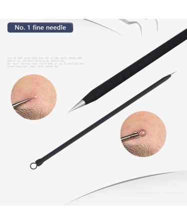 Blackhead Acne Set the Box Comes with an Explosion-Proof Mirror for Defects Acne Whitehead Tweezers Tool Set Comes with 10 Times Magnifying Glass - Buy Online on GoSupps.com