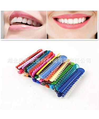 Mingqian Orthodontic Ligature Rings - Random Color Plastic Accessories for Braces | 1 Pack - Buy Online on GoSupps.com