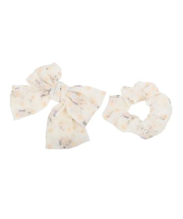 minkissy 1 Set Hair Accessories Sequins Headband Bands Scrunchies Bow Knotted Elastics Bands Ponytail Scrunchies Ponytail Holder Hair Tie Sheer Hair Scrunchies Mesh Elastic Band Girl Grace