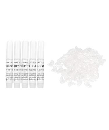Biitfuu 100 pieces of claw caps for cats claw covers for cats soft claws claws with adhesive XS from ice to white
