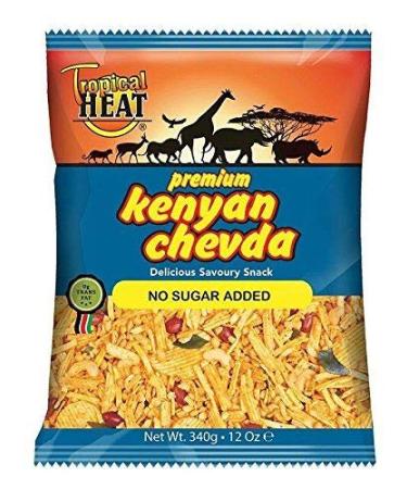 Chaleur tropicale Kenyan chevda - Sans sucre ajout - 340 g - Lot de 3