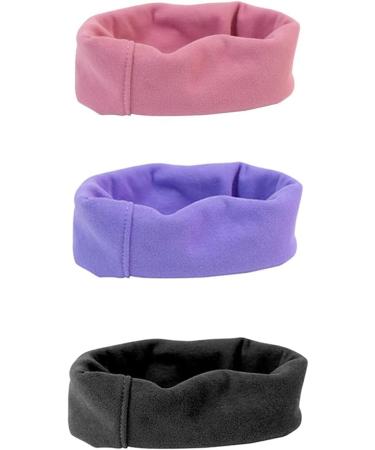 Treonca Quiet Ears 3-Pack Dog Snoods | Ear Covers for Noise | Small Size (Black, Pink, Purple) - Buy Online on GoSupps.com