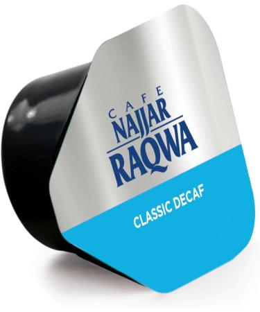 Najjar Raqwa Decaf Turksih Coffee Capsule 50 Pc Dark Roast Ground Coffee Arabica Coffee Beans to be used with Najjar Raqwa Machine - Buy Online on GoSupps.com