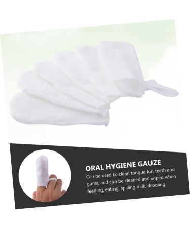 Minkissy 18-Piece Gauze Finger Toothbrush Set for Babies | Gentle Oral Hygiene Tools for Clean Teeth - Buy Online on GoSupps.com