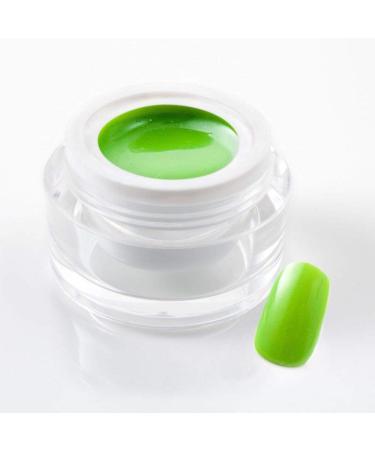 5 ml exclusive UV color gel/colour gel/neon gel - Neon Glimmer Lime Green