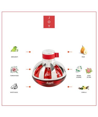 Sapil Joy Perfume for Women Long-lasting Dubai Perfume for Women Fruity Floral EDP Spray 3.4 Oz (100 ml) Enticing Arabic Cologne for Women Affordable Luxury Women's Fragrance - Buy Online on GoSupps.com