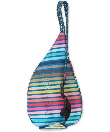 KAVU Mini Rope Sling Bag Chroma Stripe - One Size | Stylish and Functional - Buy Online on GoSupps.com