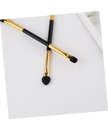 FOMIYES 100 Pcs Double Ended Eyeshadow Brush Eye Shadow Makeup Brush Small Eyeshadow Brush Eyeshadow Makeup Brush Precision Eyeshadow Brush Eye Makeup Brush Eyeshadow Brush for Women 12.50X0.50X0.50CMx5pcs Goldenx5pcs - Buy Online on GoSupps.com