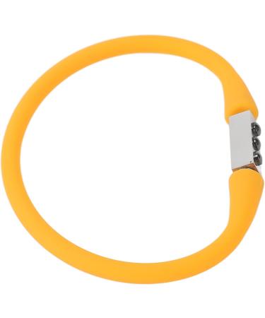 Balance Energy Bracelet - Negative Ion Release & Magnetic Therapy | Enhance Blood Circulation & Reduce Fatigue | Silicone Sports Health Bracelet (Orange) - Buy Online on GoSupps.com