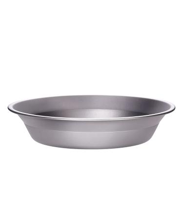 ATiAP Titanium Bowl Pan Plate Dish 500ML with Carry Bag Outdoor Camping Lightweight Tableware