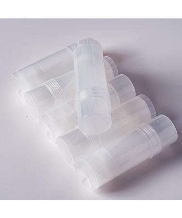 Empty Deodorant Containers Round BPA Free Deodorant Containers Clear Containers Plastic for Travel 60ML Round bpa Free Deodorant containers - Buy Online on GoSupps.com