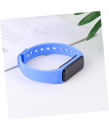 Buy Yardwe Kids' Smart Digital Watch - Safe Arm Bands & Fitness Tracker - Blue Intelligent Bracelet for Children - Buy Online on GoSupps.com