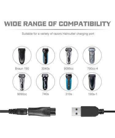 MINUP 5V USB Mesh Cable & 7 Plugs USB Adapter Set - Compatible with Remington Razor - International Shipping Available - Buy Online on GoSupps.com
