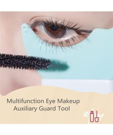 Eyelash Shield Applicator Guard Tool - 2 Pcs Multifunction Silicone Stencils for Quick and Easy Eye Makeup - Buy Online on GoSupps.com