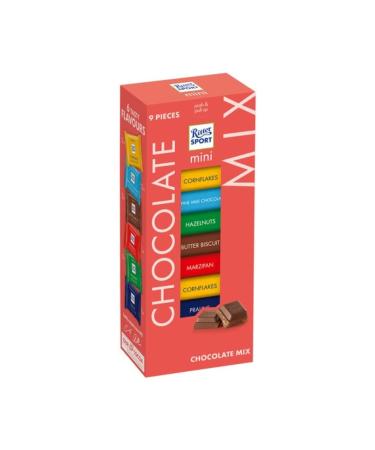 Ritter Sport Chocolade - Mini Chocolate Mix Toren 9x16 gr