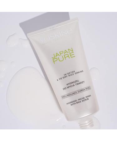 Yoskine Japan Pure Hydrogel Facial Wash with Rice Scrub - Buy Online on GoSupps.com