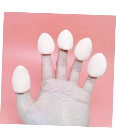 FRCOLOR Mini Finger Puff Makeup Sponges - 45 Pcs Hydrophilic Powder Puffs in Assorted Colors for Flawless Application - Buy Online on GoSupps.com