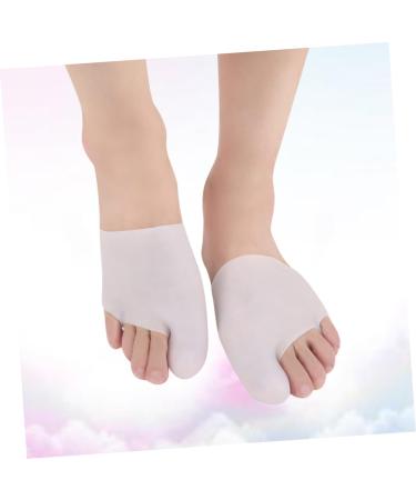 White Gel Toe Separator - 1 Pair Toe Spacer for Bunions - Thumb Head Gel Splitter - Bunions Toe Separator - Buy Online on GoSupps.com