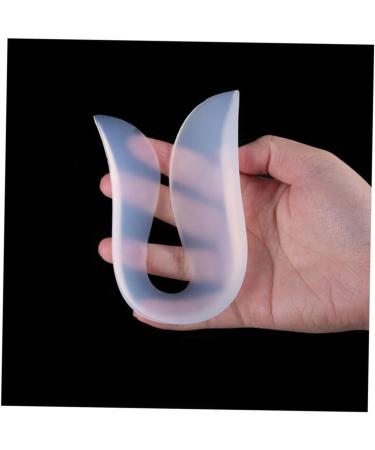 Heel Cushions for Shoes | Silicone Insoles & Heel Pads - Medium White Foot Comfort - Buy Online on GoSupps.com