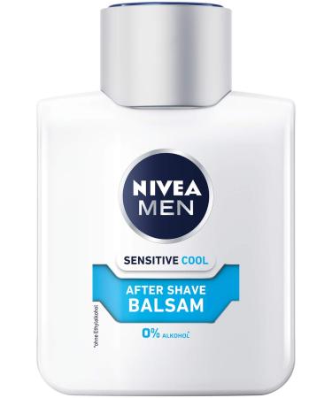 Nivea Men Sensitive Cool After Shave Balm 100ml - Soothing Skincare with Chamomile & Vitamin E (2 Pack) - International Shipping Available - Buy Online on GoSupps.com