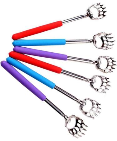 FRCOLOR 12 STK Telescopic Portable Back Scratchers - Unique Metal Handwritten Scratches - Personalized Back Scratch Tool for International Shipping - Buy Online on GoSupps.com