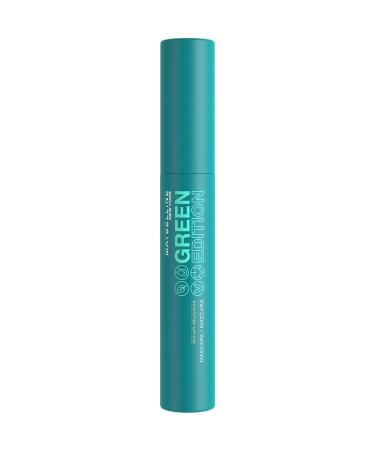 Maybelline New York mascara for more volume and length vegan formula with natural ingredients Green Edition Mega Mascara No.01 Black