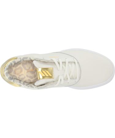 adidas Women's Adicross Retro Spikeless Golf Shoes - White Tint/Pulse Amber - Size 8.5 - Buy Online on GoSupps.com