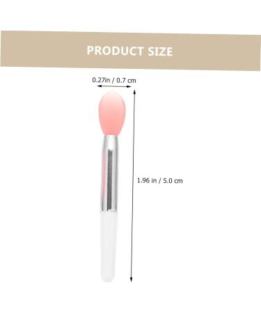HAPINARY 1 Set Lip Mask Brush Silica Gel Girl Dust Jacket Pink - Buy Online on GoSupps.com