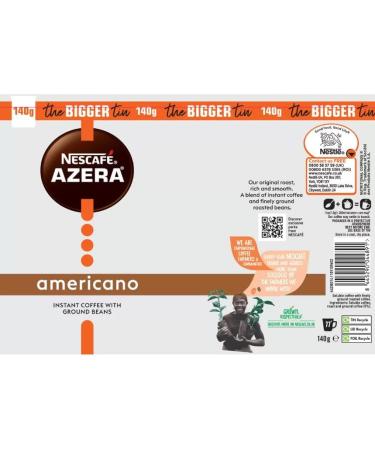 CONCEPTA LONDON Azera Americano Coffee with Ground Beans 3 x 140g - Buy Online on GoSupps.com