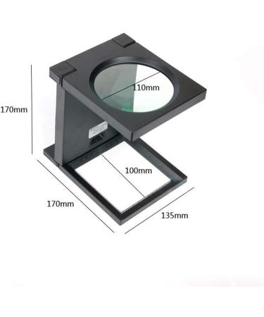 Magnifiers 2.5X Desktop Folding Magnifier LED Hd 2.5X Magnifying Glass 110mm Large Lens Compatible with The Elderly & Students Ideal Reading Small Prints Newspaper Learning Map Re - Buy Online on GoSupps.com