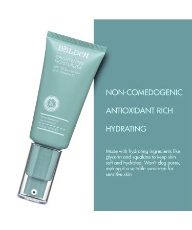 BOLDEN SPF 30 Face Moisturizer (3 pack) & Under Eye Patches Bundle Vitamin C Sunscreen + Brightening Eye Masks | Broad Spectrum - Buy Online on GoSupps.com