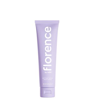 Florence by Mills Get That Grime Face Scrub | Gentle Face Scrub | Exfoliating + Nourishing | Keep Skin Soft | Vegan & Cruelty-Free