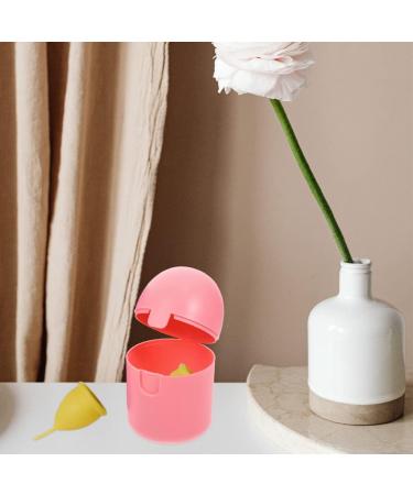 Buy Gleavi 2-Piece Menstrual Cup Cleaning Set - Pink Disinfection Tools for Periodic Cup Holders | Fast International Shipping - Buy Online on GoSupps.com
