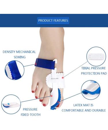 Buy Thumb Valgus Corrector - Adjustable Night Time Fixation for Overlapping Toes | Unisex Pressure Relief - Buy Online on GoSupps.com