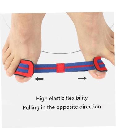 Zonster Big Toe Strap - Nylon Elastic Band Training Stretcher for Hallux Valgus Alignment & Foot Pain Relief - Buy Online on GoSupps.com
