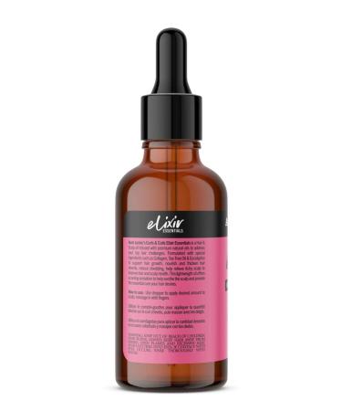 Aunt Jackie's Elixir Essentials Hair & Scalp Oil - Collagen, Tea Tree Oil & Eucalyptus - 2 oz - Buy Online on GoSupps.com