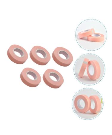 Healeved 5 Rolls Eyelash Tape - Pink Adhesive Fabric for Grafting & Beauty Salon Supplies | 900x1.1cm - Buy Online on GoSupps.com