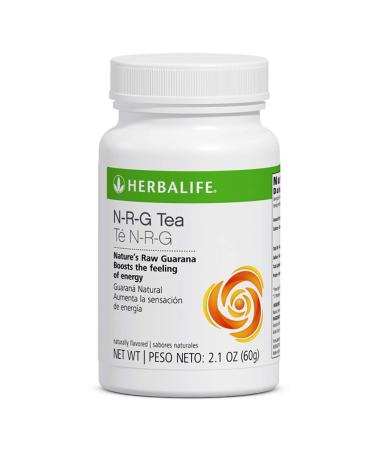 Herbal N-R-G Nature's Raw Guarana Tea Mix 2.12 Fl Oz Caffeine Energy Booster Powder