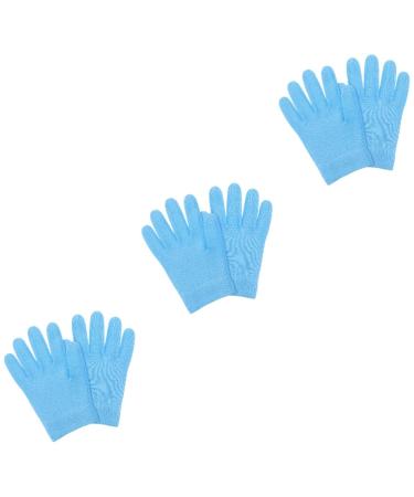 FRCOLOR 3 Pairs Night Moisturizing Gloves Cracked Hands Repair Cream Gloves in a Bottle Dry Hand Gloves Cosmetic Gloves Dry Hands Lotion spa Gloves for Dry Hand Miss Skin Care Set at Night