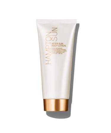 Hampton Sun After Sun Body Lotion 6.7 oz | Hydrating & Firming Moisturizer with Hyaluronic Acid & Cocoa Butter | Soothes Nourishes & Prolongs Sun-Kissed Glow | Lightweight Smooth Finish Formula