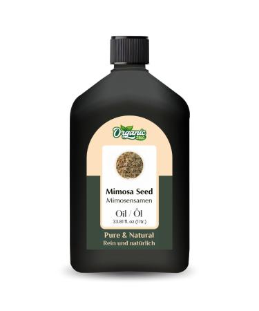ORGANIC ZING Organic Zing Mimosa Seeds (Acacia Dealbata) | Pure & Natural Essential Oil for Aromas and Diffusers Skin Care Massage - 1000ml