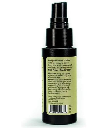 Hemp Daily Active Spray with Essential Oils | Vegan Organic | 2 Fl Oz | Original Single Pack - Buy Online on GoSupps.com