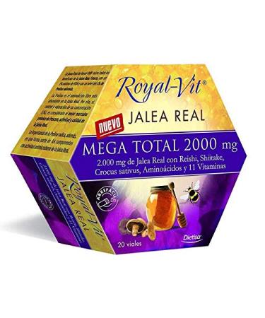 Royal Vit Mega Total Jalea Real 20 ampullen 2000 mg