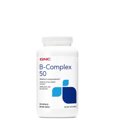 GNC B-Complex 50 - 250 Capsules