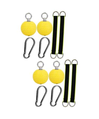 Fomiyes 2 sentences grip training ball forearm strengthening fat handles rings on arm strength training balls handle strength tester firm fitness equipment gymnasium ball powerball stainless steel